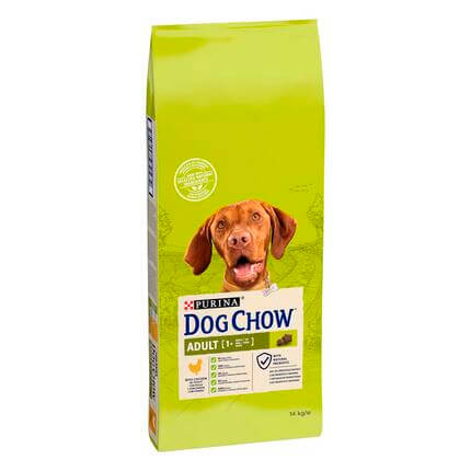DOG CHOW Adult csirkével száraz eledel felnőtt kutyáknak
