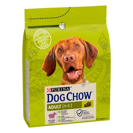 DOG CHOW Adult báránnyal száraz eledel felnőtt kutyáknak