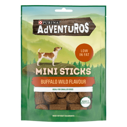 ADVENTUROS Mini Sticks jutalomfalat bölénnyel termékfotó