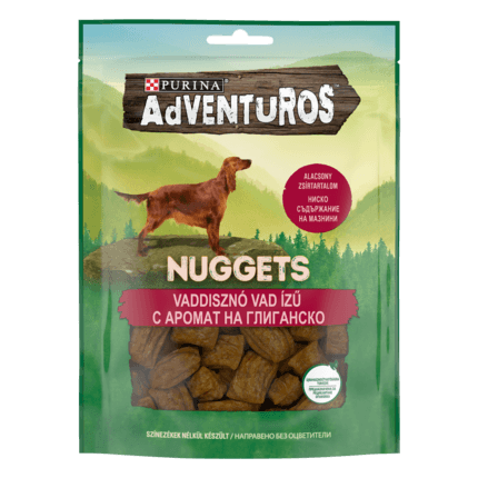 ADVENTUROS Nuggets kutya jutalomfalat vaddisznóval termékfotó