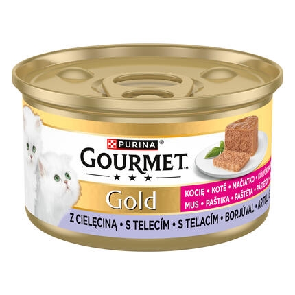 GOURMET Gold Kitten nedves macskaeledel kölyökmacskáknak