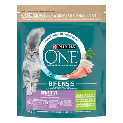 PURINA ONE Sensitive száraz macskaeledel termékfotó