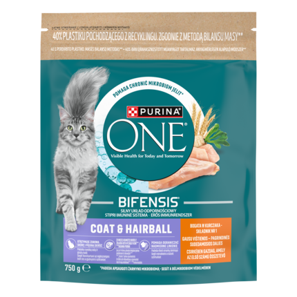 PURINA ONE macskaeledel szőrlabdaképződés ellen termékfotó