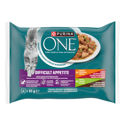 PURINA ONE Difficult Appetite nedves macskaeledel