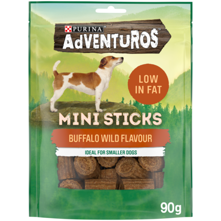 PURINA ADVENTUROS kutya jutalomfalat bölény ízzel