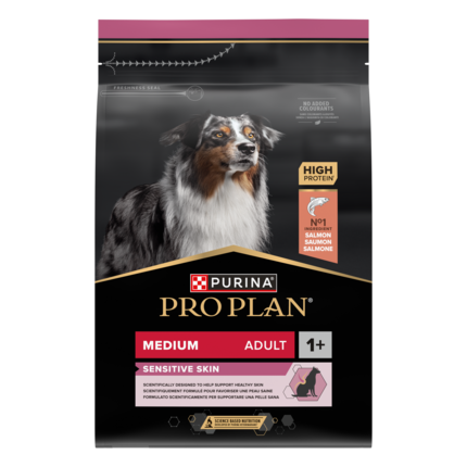 PRO PLAN közepes testű felnőtt kutyaeledel