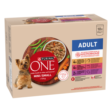 PURINA ONE nedves eledel kistestű kutyáknak
