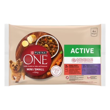 PURINA ONE nedves kutyaeledel kistestű kutyáknak