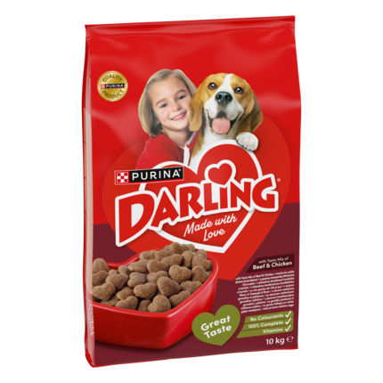 DARLING kutyaeledel marha és csirke