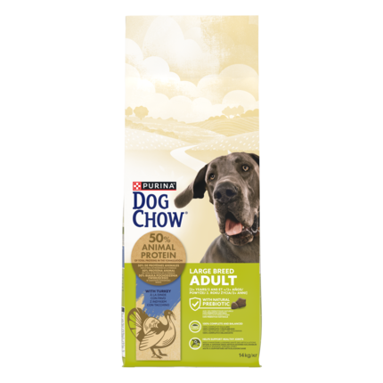 DOG CHOW Adult pulykával száraz kutyaeledel