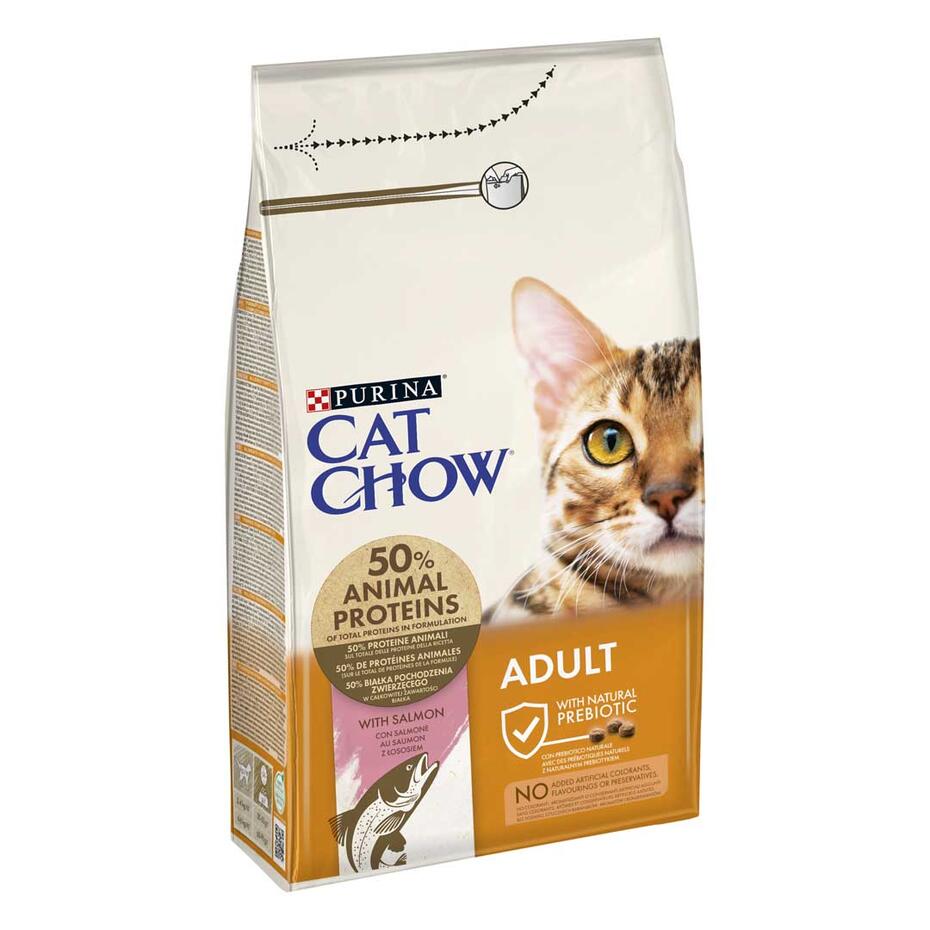 CAT CHOW Adult lazaccal száraz macskaeledel felnőtt macskáknak