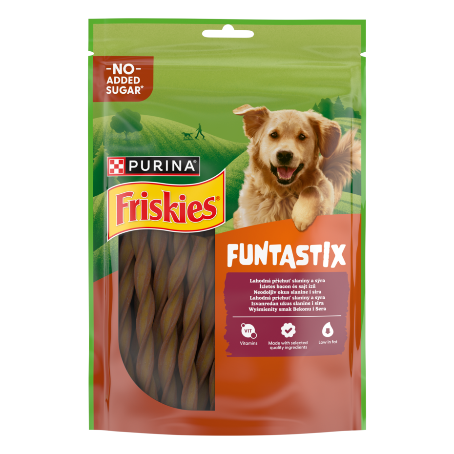 FRISKIES Funtastix jutalomfalat kutyáknak termékfotó