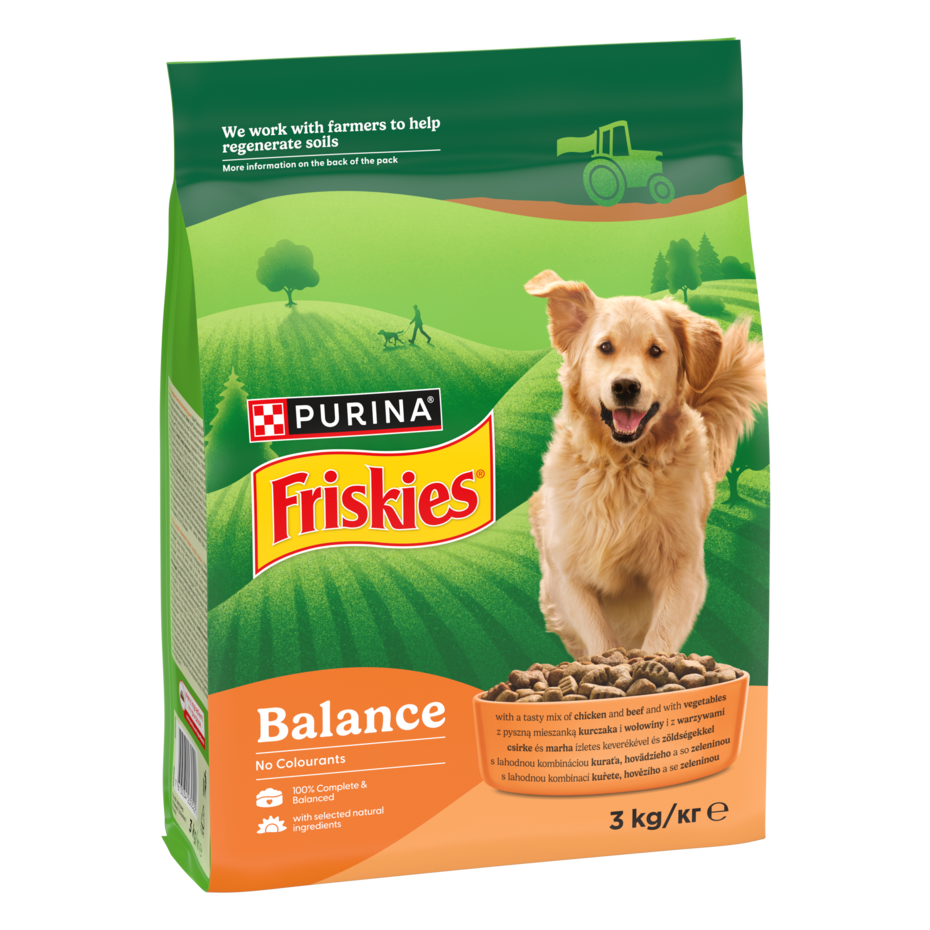FRISKIES Balance csirkével száraz kutyaeledel termékfotó