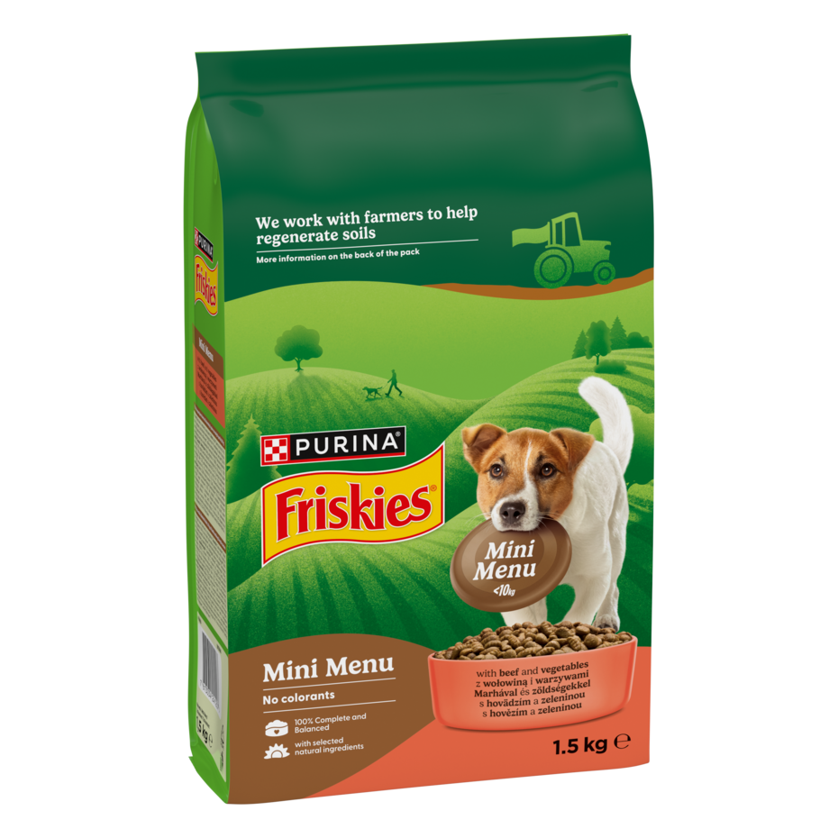 FRISKIES Mini Menu száraz kutyaeledel termékfotó