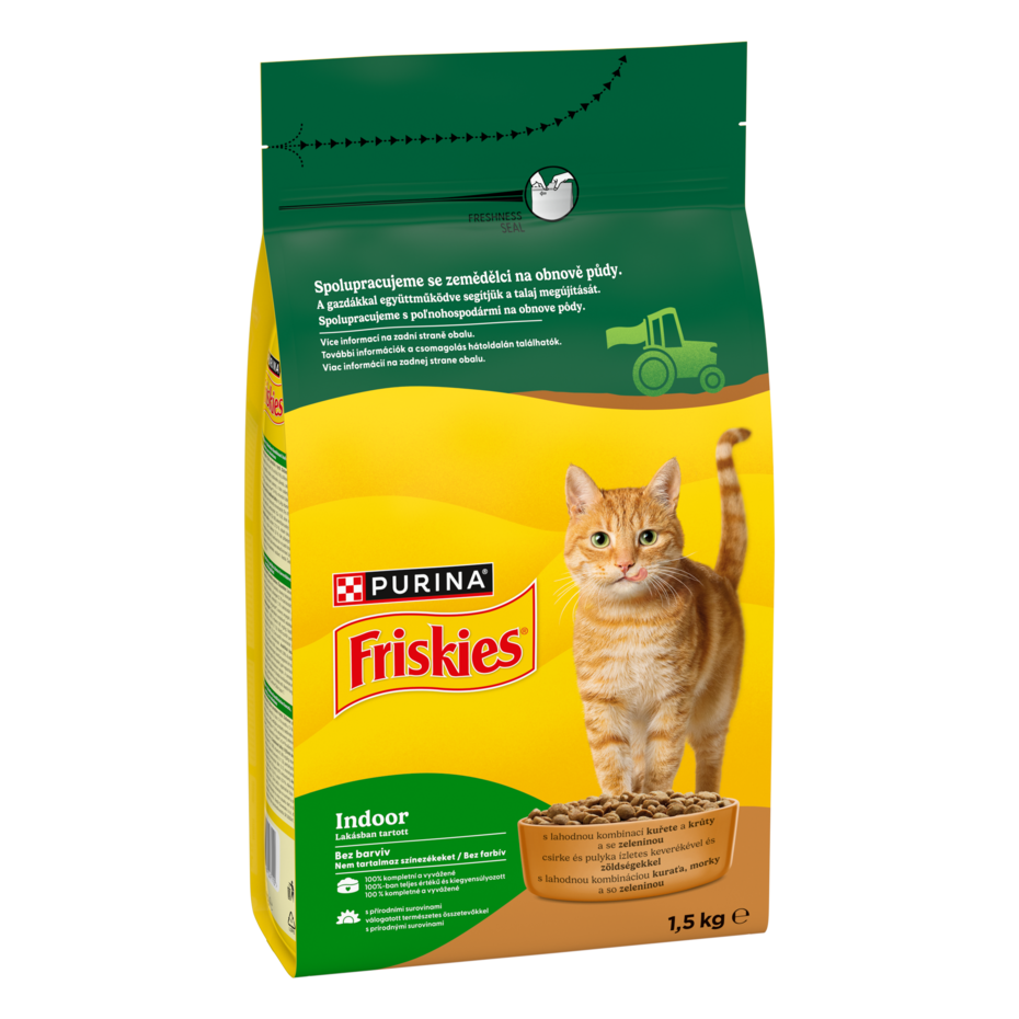 FRISKIES száraz eledel lakásban tartott macskáknak