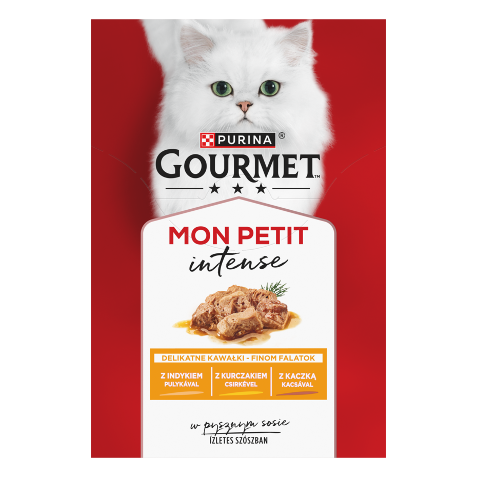 GOURMET Mon Petit nedves macskaeledel csirkével