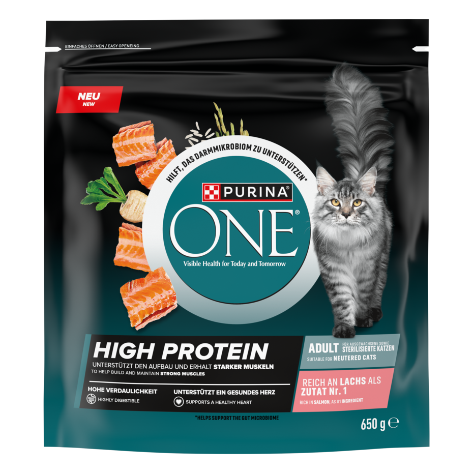 PURINA ONE High Protein lazac termékfotó