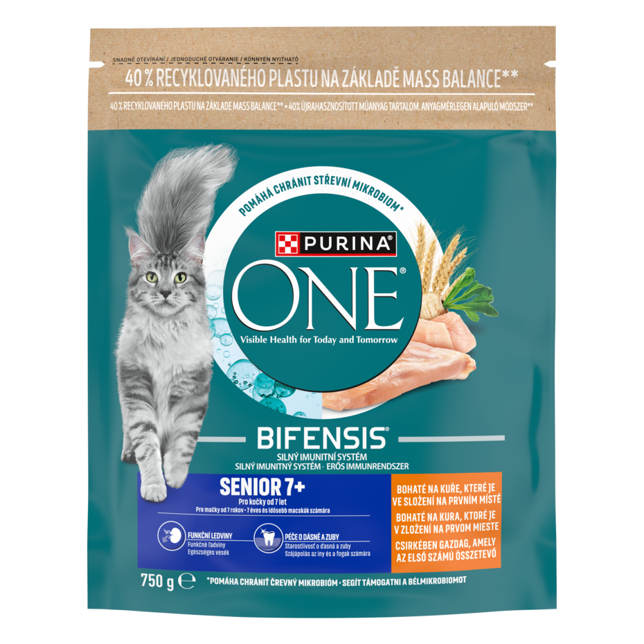 PURINA ONE idős macskaeledel termékfotó