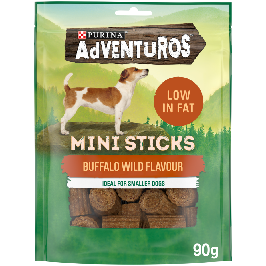 PURINA ADVENTUROS kutya jutalomfalat bölény ízzel