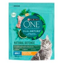 PURINA ONE DualNature Adult Spirulinával csirkében gazdag száraz eledel felnőtt macskáknak