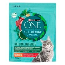 PURINA ONE DualNature Sterilcat marhában gazdag száraz eledel felnőtt macskáknak