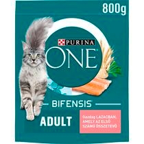 PURINA ONE Adult lazacban gazdag száraz eledel felnőtt macskáknak