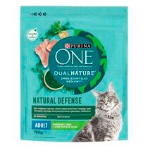 PURINA ONE DualNature Adult Spirulinával, pulykában gazdag száraz eledel felnőtt macskáknak