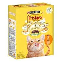 FRISKIES csirkével és hozzáadott zöldségekkel száraz eledel felnőtt macskáknak