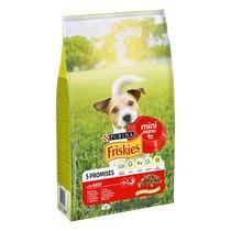 FRISKIES Mini Menu kistestű kutyáknak marhával száraz eledel felnőtt kutyáknak