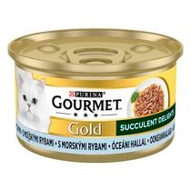 GOURMET Gold Succulent Delights óceáni hallal nedves macskaeledel