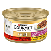 Gourmet Gold Duó Élmény Csirke&Marha termékfotó