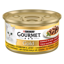 GOURMET Gold falatok szószban csirke&máj termékfotó