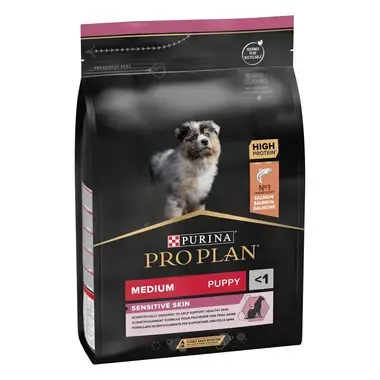 PRO PLAN Medium Puppy Sensitive Skin lazac száraz kölyökkutya eledel