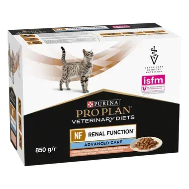 PRO PLAN VETERINARY DIETS NF Renal Function ADVANCED CARE lazaccal nedves eledel krónikus vesebetegségben szenvedő felnőtt ma