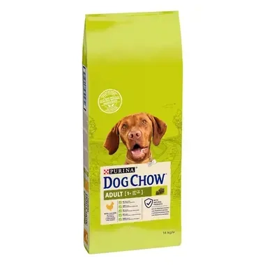 DOG CHOW Adult csirkével száraz eledel felnőtt kutyáknak