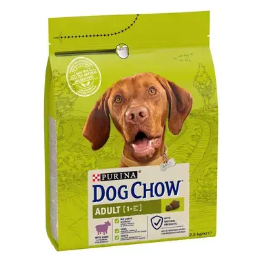 DOG CHOW Adult báránnyal száraz eledel felnőtt kutyáknak