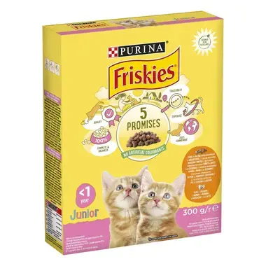 FRISKIES Junior csirkével száraz eledel kölyökmacskáknak