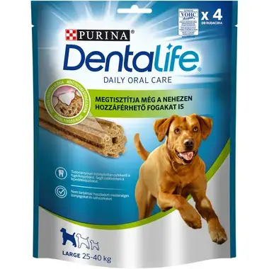 DENTALIFE Fogápoló jutalomfalat nagytestű kutyáknak