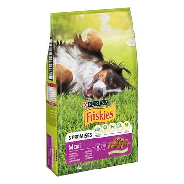 FRISKIES Maxi nagytestű kutyáknak marhával száraz eledel felnőtt kutyáknak