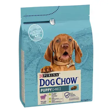 DOG CHOW Puppy báránnyal száraz eledel kölyökkutyáknak