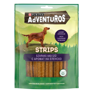 ADVENTUROS Strips kutya jutalomfalat szarvas termékfotó