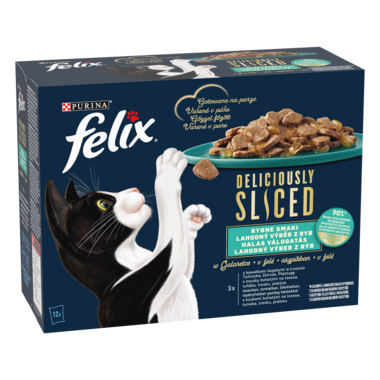 Felix Deliciously Sliced halas nedves macskaeledel
