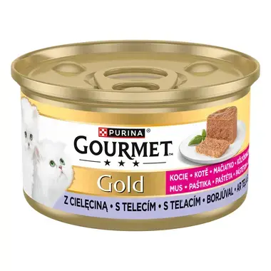 GOURMET Gold Kitten nedves macskaeledel kölyökmacskáknak
