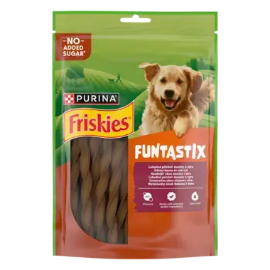 FRISKIES Funtastix jutalomfalat kutyáknak termékfotó
