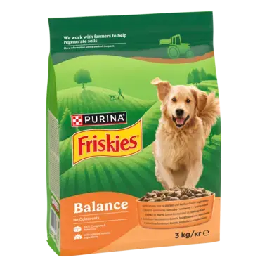 FRISKIES Balance csirkével száraz kutyaeledel termékfotó