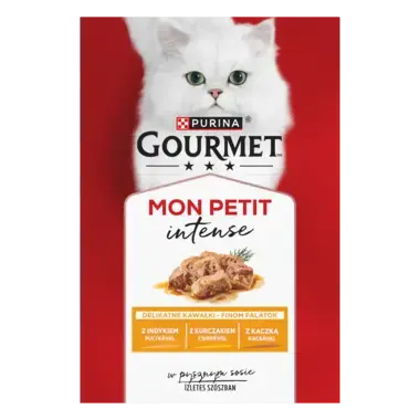 GOURMET Mon Petit nedves macskaeledel csirkével