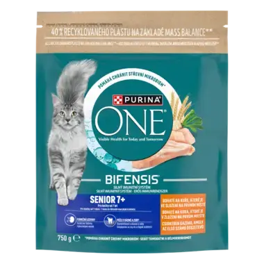 PURINA ONE idős macskaeledel termékfotó