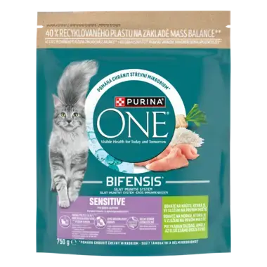 PURINA ONE Sensitive száraz macskaeledel termékfotó