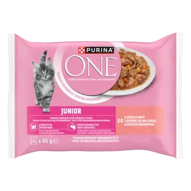 PURINA ONE Junior nedves macskaeledel termékfotó