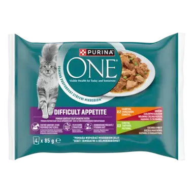 PURINA ONE Difficult Appetite nedves macskaeledel